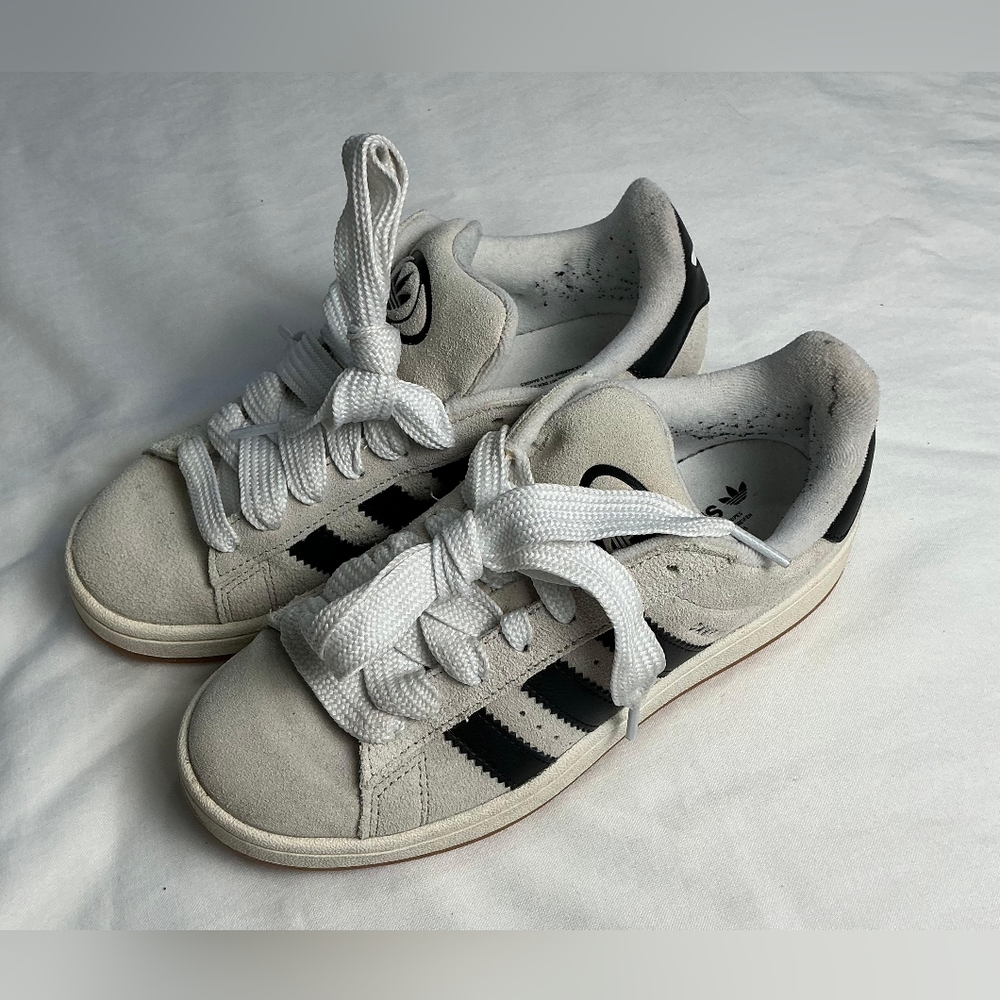 Adidas White and Black Sneakers